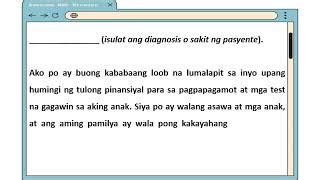 sample letter for financial assistance tagalog|Halimbawa ng sulat na humihingi ng tulong pinansyal .